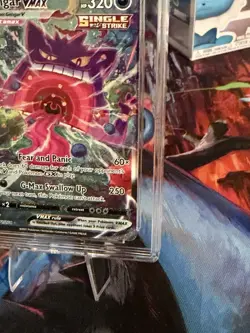 Pokemon Gengar VMAX Fusion Strike TCG Card 271/264 Ace 10 - Image 4
