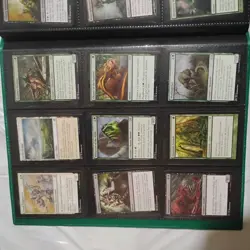 Magic: The Gathering 360 Card Lot - Think Twice, Rift Bolt, Green Binder - Image 2