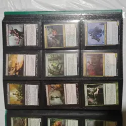 Magic: The Gathering 360 Card Lot - Think Twice, Rift Bolt, Green Binder - Image 3