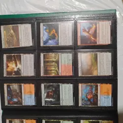 Magic: The Gathering 360 Card Lot - Think Twice, Rift Bolt, Green Binder - Image 5