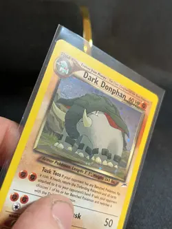 Dark Donphan Neo Destiny Holo Card 3/105 Unlimited Edition - Image 2