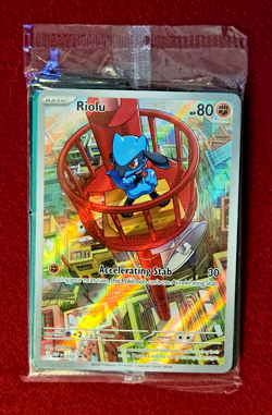 Riolu 010 Mega Evolution Promo Near Mint Pokemon Card; New, Factory Sealed - Image 1