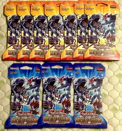 10 Packs - YuGiOh! Battles Of Legend Monster Mayhem 1st Edition (5 Foils/pack) - Image 1