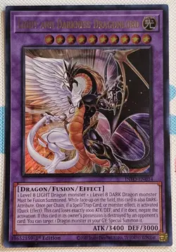 Light and Darkness Dragonlord INFO-EN034 The Infinite Forbidden 1st Edition - Image 1