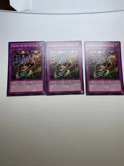 Yugioh 3X Traptrix Trap Hole Nightmare Super Rare 1st Edition JOTL-EN077 HP - Image 1