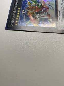Yugioh Gaia Dragon, The Thunder Charger 1st Edition Super Rare GAOV-EN046 HP - Image 5