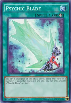 1x (NM) Psychic Blade - MP16-EN150 - Common - 1st Edition YuGiOh - Image 1