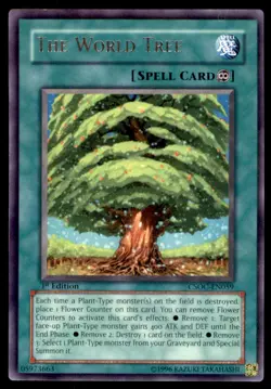 Yu-Gi-Oh! The World Tree #CSOC-EN059 1st Edition Near Mint - Image 1