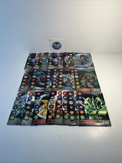 Bakugan HSP GATE Card Lot of 25- Vintage, OG Original Collection RARE - Image 1