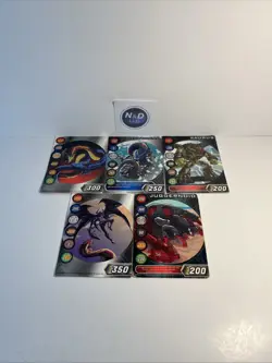 Bakugan HSP GATE Card Lot of 25- Vintage, OG Original Collection RARE - Image 5