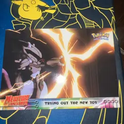 Topps Pokemon Card TRYING OUT THE NEW TOY - Mewtwo Strikes Back Collection - Image 1