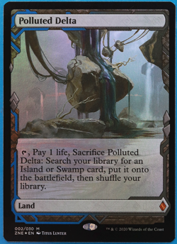 Polluted Delta FOIL Zendikar Rising Expeditions NM CARD (502285) ABUGames - Image 1