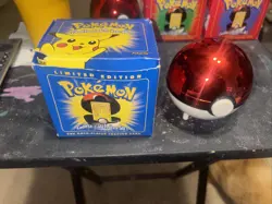 1999 Pokemon Pikachu 23K Gold-Plated Trading Card Burger King Blue Box - Image 1