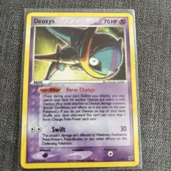 Deoxys 2/106 (Speed Forme) EX Emerald 2005 Holo Rare Pokemon Card TCG NM - Image 4