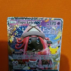 Pokemon Card - Tapu Lele GX - Celebrations 25 anniversary - Full Art - 60/145 NM - Image 3