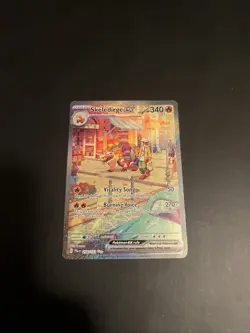 Pokemon TCG Paldea Evolved Skeledirge EX Holo Card #258/193 - Image 2