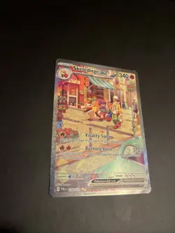 Pokemon TCG Paldea Evolved Skeledirge EX Holo Card #258/193 - Image 4