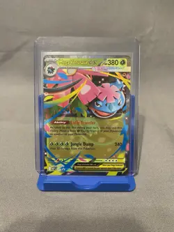 Mega Venusaur EX 013 Promo MEP Holo Rare English Pokemon Card - Image 1