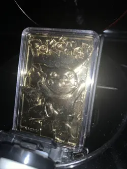 Pikachu Pokemon Special Edition 23 Karat Gold Trading Card - Image 2