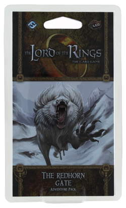 Lord Of The Rings Card Game The Redhorn Gate Adventure Pack Fantasy Flight Games - Image 1