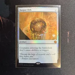 Mtg FOIL Torpor Orb - Promo Pack Lorwyn Eclipsed + Bonus Foils - Image 2