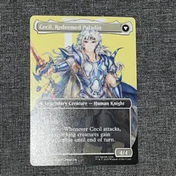 MTG Cecil, Dark Knight (Borderless) Final Fantasy #0380 FIN Non-Foil - Image 2