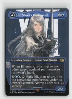 Jill, Shiva's Dominant (Borderless) R FINAL FANTASY 378 NM - Image 1