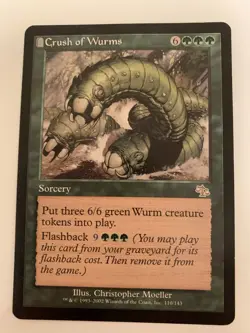 MTG NM Crush of Wurms Judgment - Image 1