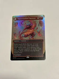 Improvisation Capstone (Borderless) Secrets of Strixhaven Foil - Image 1