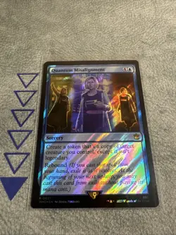 Near Mint x 1 Quantum Misalignment - Surge Foil Doctor Who Variants - Image 2