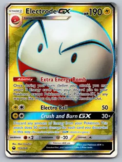 Electrode GX 155/168 Celestial Storm Pokemon Lightly Played - Image 1