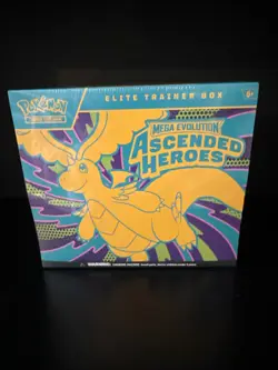 Pokemon Mega Evolution Ascended Heroes Elite Trainer Box Sealed New ETB US - Image 1