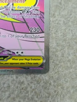Mega Gengar EX 269/217 Mega Attack Rare Ascended Heroes Pokemon TCG NM - Image 5