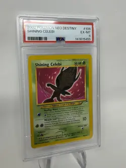 Pokemon Shining Celebi Secret Rare Holo Neo Destiny 106/105 PSA 6 NEW CERT - Image 2