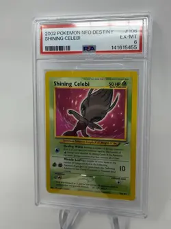 Pokemon Shining Celebi Secret Rare Holo Neo Destiny 106/105 PSA 6 NEW CERT - Image 3