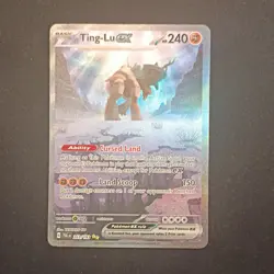 Pokemon Ting-Lu EX Special Illustration Rare Holo 263/193 Paldea Evolved - Image 1