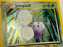 Vintage 2000 Pokemon TCG Neo Genesis JUMPLUFF HOLO Rare 7/111 LP English, Unltd - Image 3