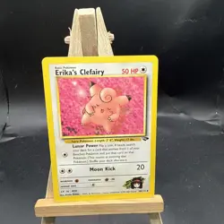 The Pokemon Company Erika's Clefairy 40/132 Gym Challenge Uncommon 50 HP English - Image 1
