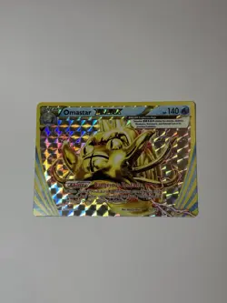 Pokemon TCG Omastar Break Fates Collide 19/124 Holo Rare NM - Image 1