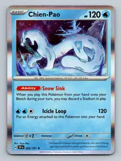 Chien-Pao 056/191 - Holo Rare - Surging Sparks - Pokemon - Image 1