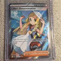 The Pokemon Company Lillie's Determination 169/132 Ultra Rare Holo Trainer - Image 2