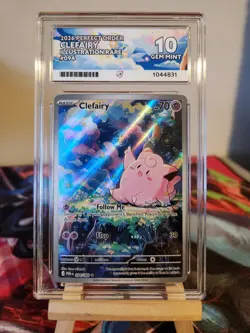 Pokemon TCG Clefairy Perfect Order 094/088 ACE 10 Gem Mint Perfect Subgrades - Image 1