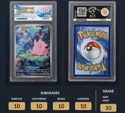 Pokemon TCG Clefairy Perfect Order 094/088 ACE 10 Gem Mint Perfect Subgrades - Image 3