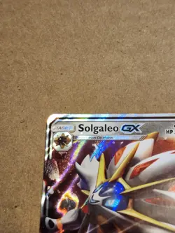 Solgaleo GX SM16 sm 16 Black Star Promo Pokemon VLP *light whitening - Image 3