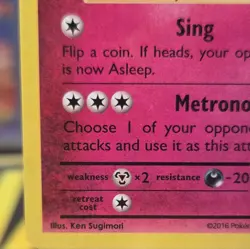 Pokemon XY Evolutions Clefairy Reverse Holo 2016 #63/108 *LP* - Image 2