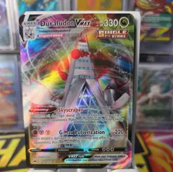 Pokemon TCG Duraludon VMAX 104/159 Crown Zenith Illustration Rare Holo NM - Image 1