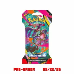 Pokemon TCG Chaos Rising Booster Pack English 2026 Nintendo 15 packs - Image 1