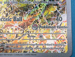 Pokemon TCG Magneton SVP 159 Surging Sparks Pokemon Center Stamped - Image 2