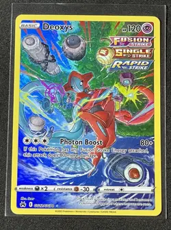 Pokemon TCG Deoxys GG12/GG70 Crown Zenith: Galarian Gallery Ultra Rare Holo - Image 2