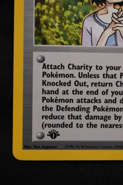 Charity 1st Edition 99/132 NM Gym Heroes Regular Pokemon TCG Near Mint - Image 5